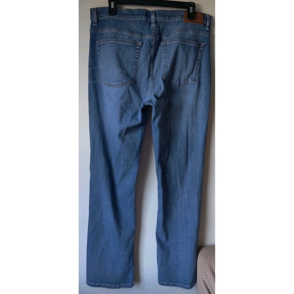 Lauren Ralph Lauren Women's 14 Medium Wash Classic Straight Blue Denim Jeans - Picture 2 of 6